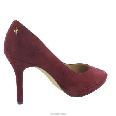 Menbur mujer mermar 204L988 tacones altos rojo