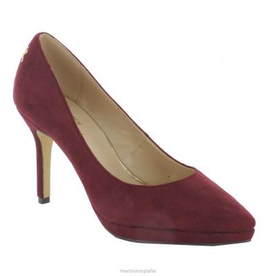 Menbur mujer mermar 204L988 tacones altos rojo