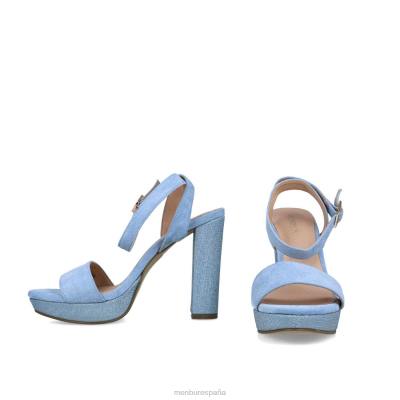 Menbur mujer meso 204L1236 tacones altos azul claro