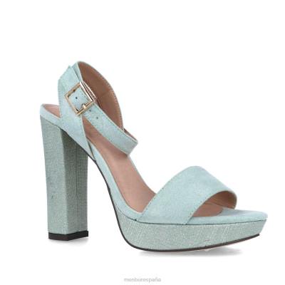 Menbur mujer meso 204L4876 tacones altos verde