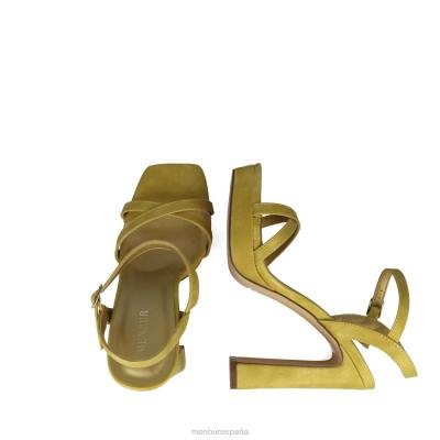 Menbur mujer mirfak 204L715 tacones altos amarillo