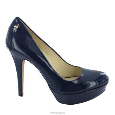 Menbur mujer miyares 204L4669 tacones altos azul oscuro