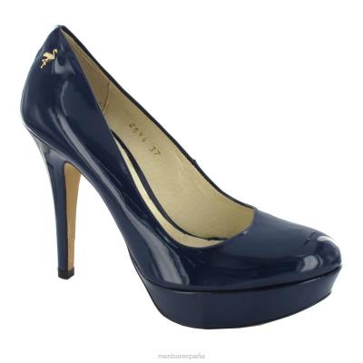 Menbur mujer miyares 204L4669 tacones altos azul oscuro