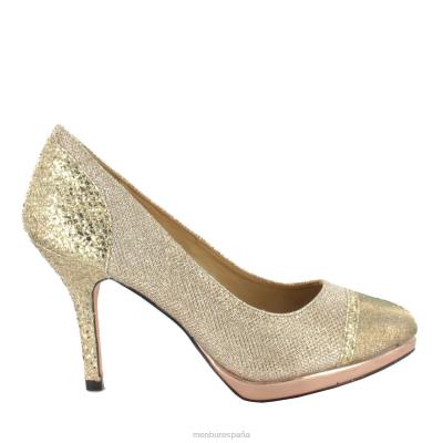 Menbur mujer molares 204L4737 tacones altos beige