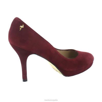 Menbur mujer monteverde 204L4601 tacones altos rojo