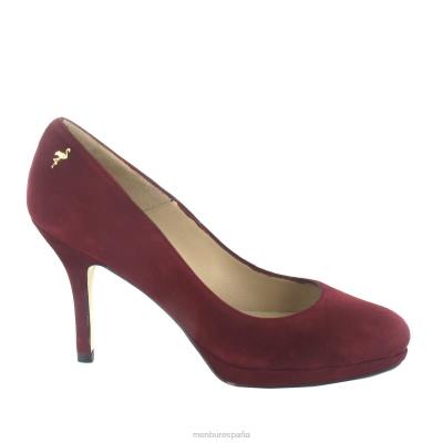 Menbur mujer monteverde 204L4601 tacones altos rojo