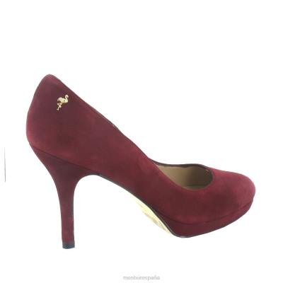 Menbur mujer monteverde 204L4601 tacones altos rojo