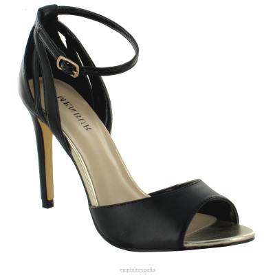 Menbur mujer mora 204L4790 tacones altos negro