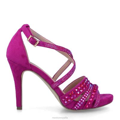 Menbur mujer moreno 204L1493 tacones altos Violeta