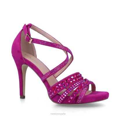 Menbur mujer moreno 204L1493 tacones altos Violeta