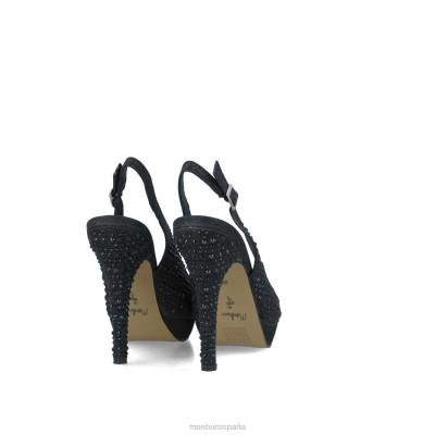 Menbur mujer neto 204L3955 tacones altos negro