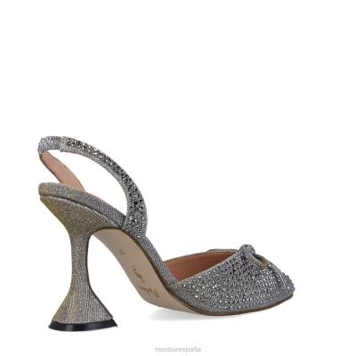 Menbur mujer neto 204L4857 tacones altos gris