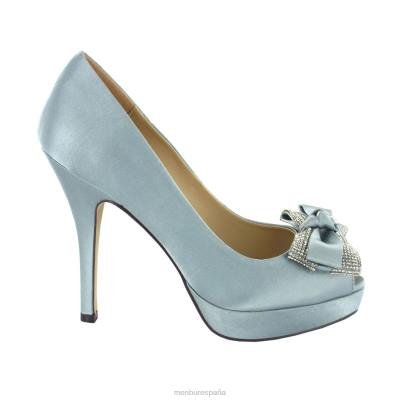 Menbur mujer noria 204L4686 tacones altos azul claro