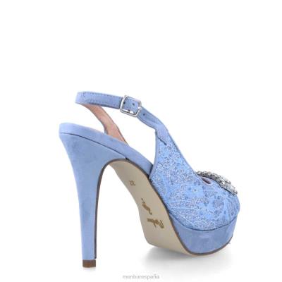 Menbur mujer novarese 204L1492 tacones altos azul claro