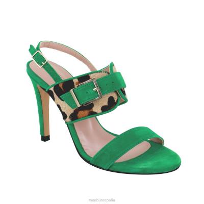 Menbur mujer patenora 204L5269 tacones altos verde