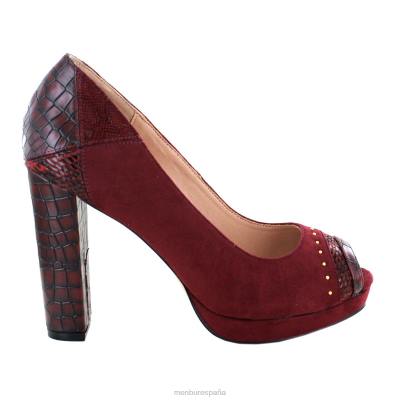 Menbur mujer patricio 204L4331 tacones altos rojo