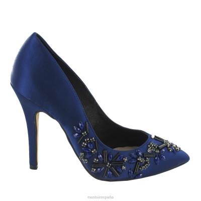 Menbur mujer pedrosillo 204L4727 tacones altos azul oscuro