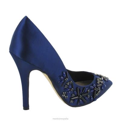 Menbur mujer pedrosillo 204L4727 tacones altos azul oscuro