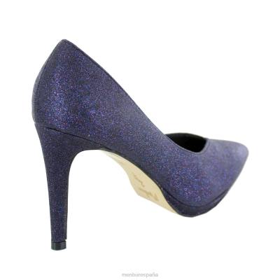 Menbur mujer petrizia 204L4363 tacones altos azul oscuro