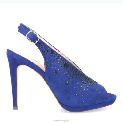 Menbur mujer pietro 204L4198 tacones altos azul medio