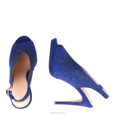 Menbur mujer pietro 204L4198 tacones altos azul medio