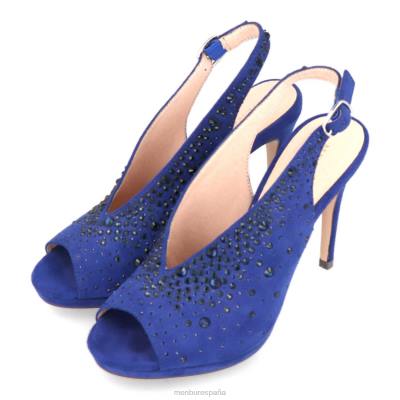 Menbur mujer pietro 204L4198 tacones altos azul medio