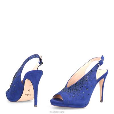 Menbur mujer pietro 204L4198 tacones altos azul medio