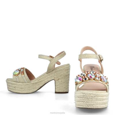 Menbur mujer piojo de base 204L1295 tacones altos beige