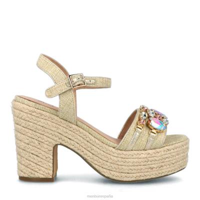 Menbur mujer piojo de base 204L1295 tacones altos beige