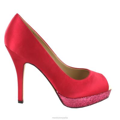 Menbur mujer pousseur 204L3809 tacones altos coral