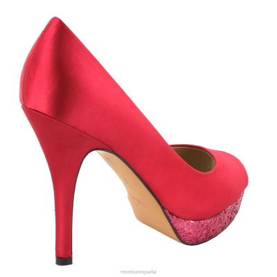 Menbur mujer pousseur 204L3809 tacones altos coral