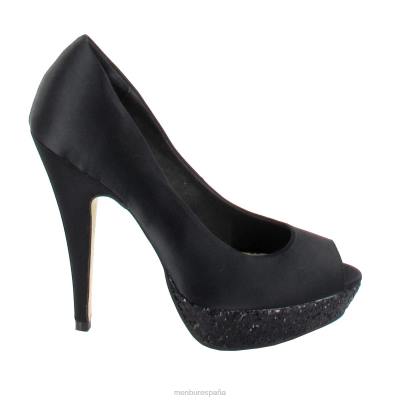 Menbur mujer pousseur 204L3813 tacones altos negro