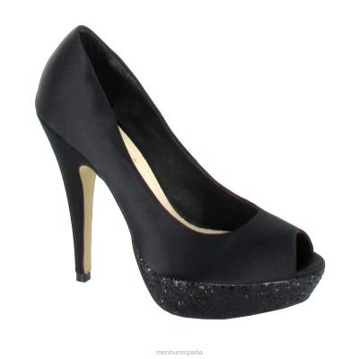 Menbur mujer pousseur 204L3813 tacones altos negro