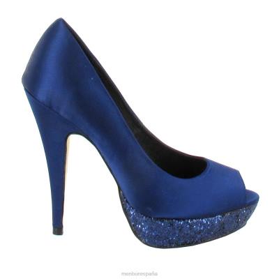 Menbur mujer pousseur 204L3814 tacones altos azul oscuro