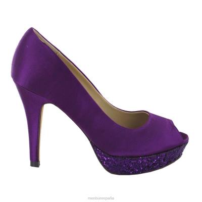 Menbur mujer pousseur 204L3818 tacones altos Violeta