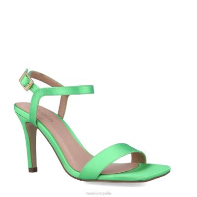 Menbur mujer psique 204L4844 tacones altos verde