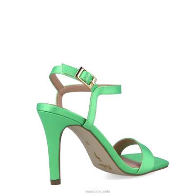 Menbur mujer psique 204L4844 tacones altos verde