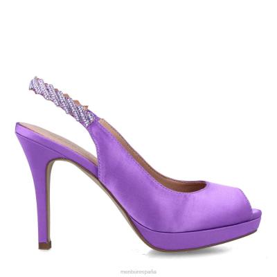 Menbur mujer psique 204L4848 tacones altos Violeta