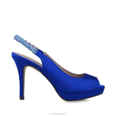 Menbur mujer psique 204L4849 tacones altos azul medio