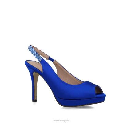 Menbur mujer psique 204L4849 tacones altos azul medio