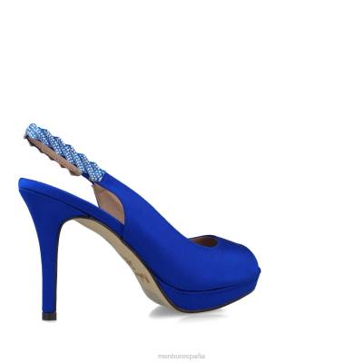 Menbur mujer psique 204L4849 tacones altos azul medio