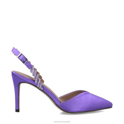 Menbur mujer psique 204L5520 tacones altos Violeta