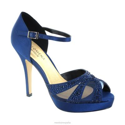 Menbur mujer rabita 204L5151 tacones altos azul oscuro