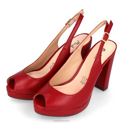 Menbur mujer rivalidad 204L4371 tacones altos rojo