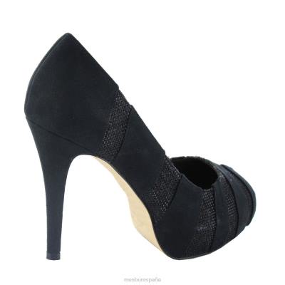 Menbur mujer romeral 204L1149 tacones altos negro