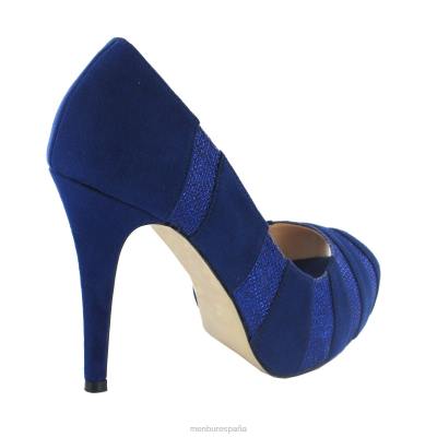 Menbur mujer romeral 204L4676 tacones altos azul medio