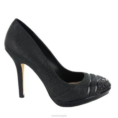 Menbur mujer rosales 204L1177 tacones altos negro