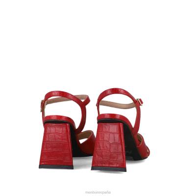 Menbur mujer rubelita 204L3892 tacones altos rojo