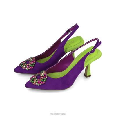 Menbur mujer sagitario 204L1352 tacones altos Violeta