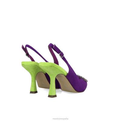 Menbur mujer sagitario 204L1352 tacones altos Violeta